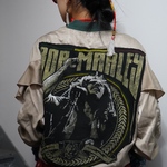 SALEボブマーリー　サテン　ジャケット