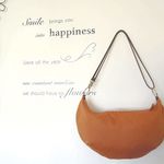 2way 軽量バッグ♪ シンプルデザイン　テラコッタカラー