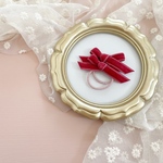 velvet ribbon -berry-