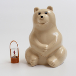 キャンドルホルダー　しろくま貯金箱
