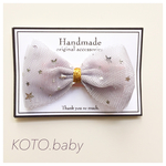 再販チュール♡リボンヘアクリップ