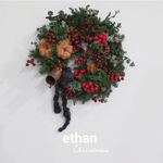 Winter wreath(dried flowers)/Teddy bear