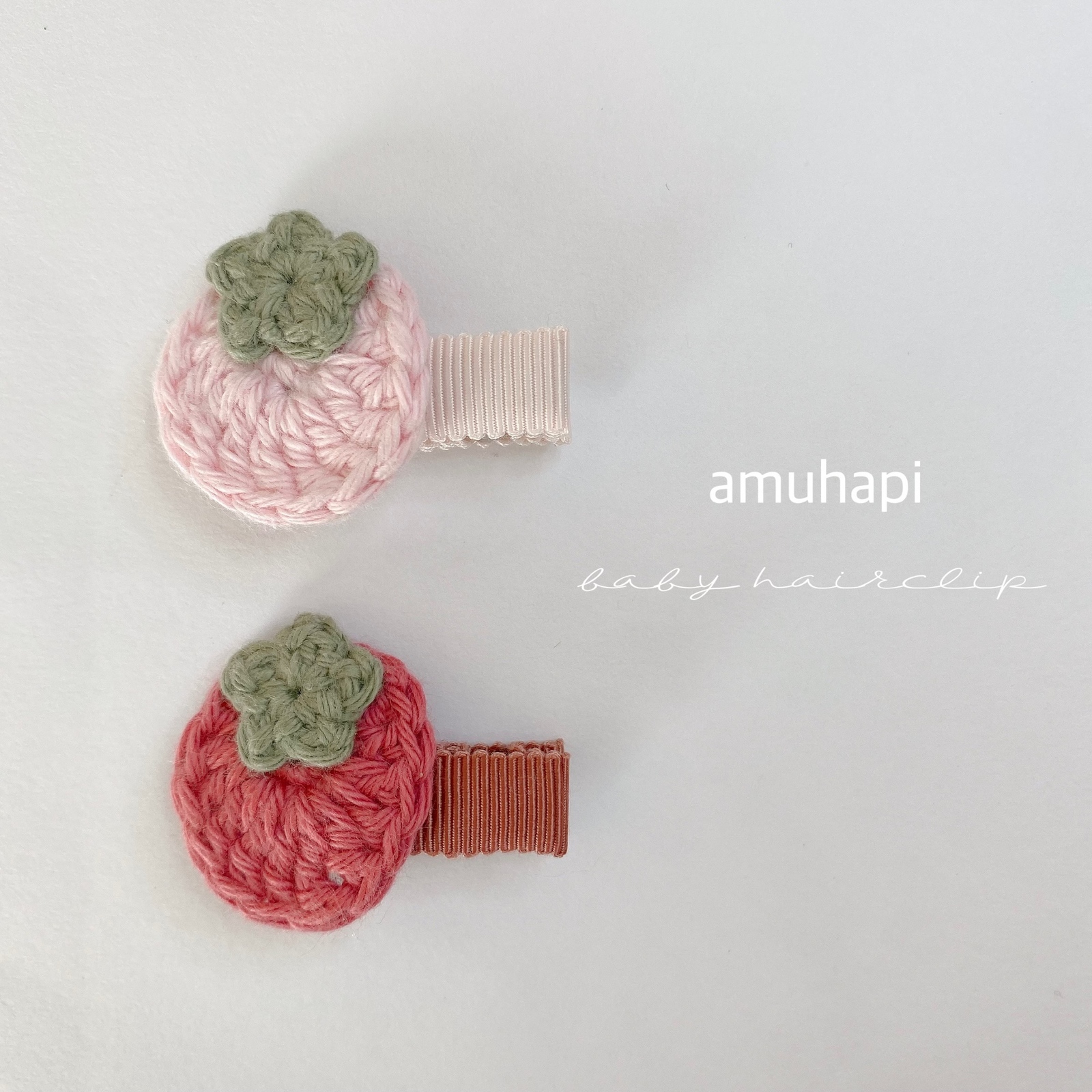 秋冬アイテム♡ ベビーヘアクリップ 3点セット 赤ちゃん 子供 ヘアピン