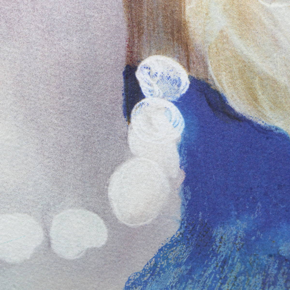 『青い鳥と少女』 Marie Laurencin リトグラフ 石版画 直筆サイン 青い鳥と少女』/ Marie Laurencin / リトグラフ / マリー