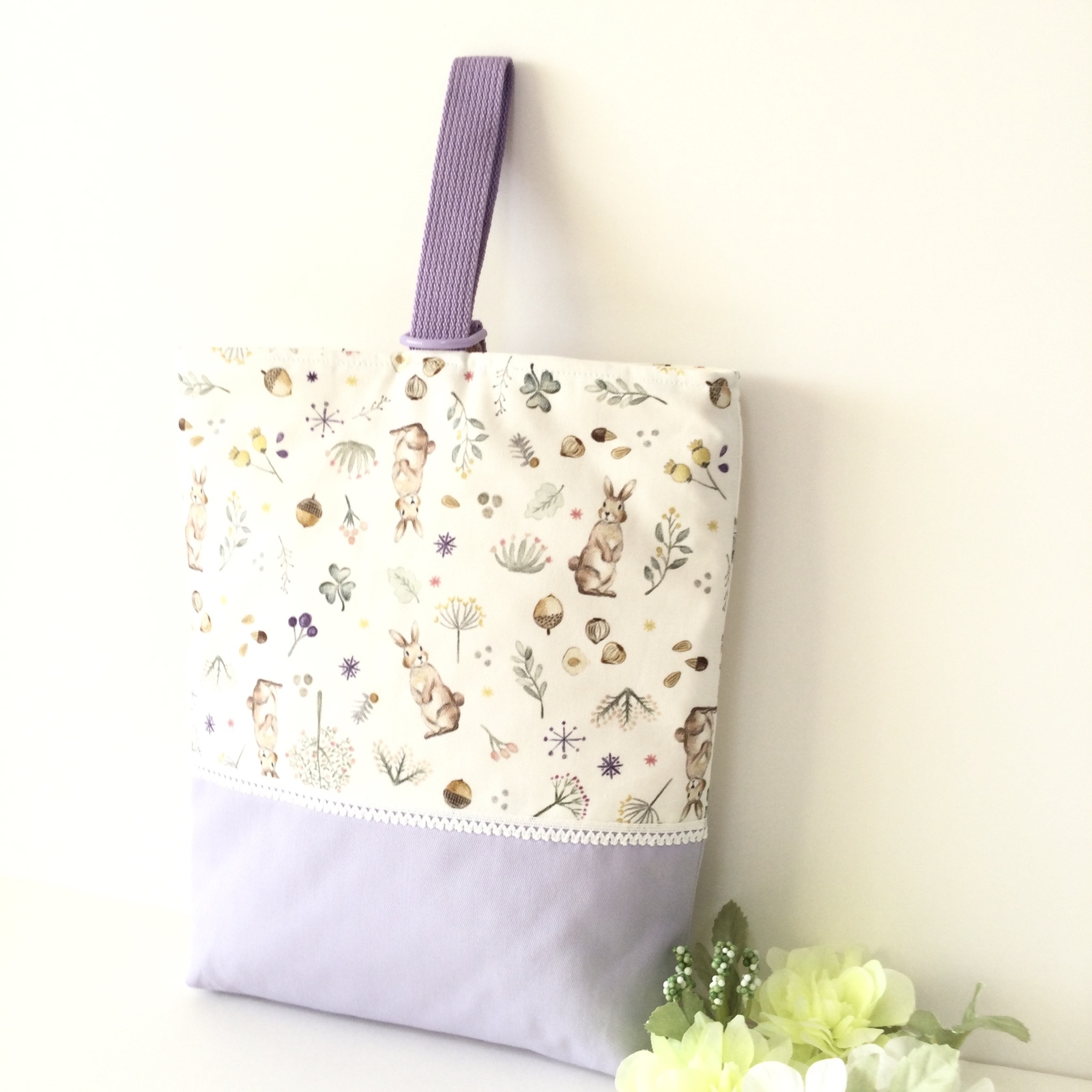 はに　ミルキーラビットのシューズケース ♪New カラー♪ ♡Milky rabbit☆シューズ入れ♡ ～ミルキーラビット