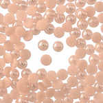 半円パール 5ｍｍ ピンク 薄め 2000個 セラミック製 ネイル レジン デコ ネイルアート ネイルストーン パーツ BD3213