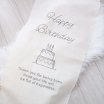 バースデータペストリー　誕生日タペストリー　ケーキ　名入れ