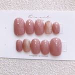 ＊大人上品ネイル＊  ネイルチップ/付け爪/シンプル/ジェルネイル/オフィスネイル/青みピンク/ラベンダーピンク/ギャラクシーネイル/ピンク/シンプル/結婚式/大人ネイル/ブライダル/ウェディング