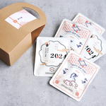 2024お年賀 ドリップバック プチギフトset [ 自家焙煎コーヒー / 新年のご挨拶 / 送料無料 ]
