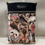 スマホショルダー・スマホポーチ☆犬柄・ヨークシャテリア