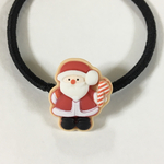 🎄クリスマス🎁クッキーみたいなサンタさん　ヘアゴム 