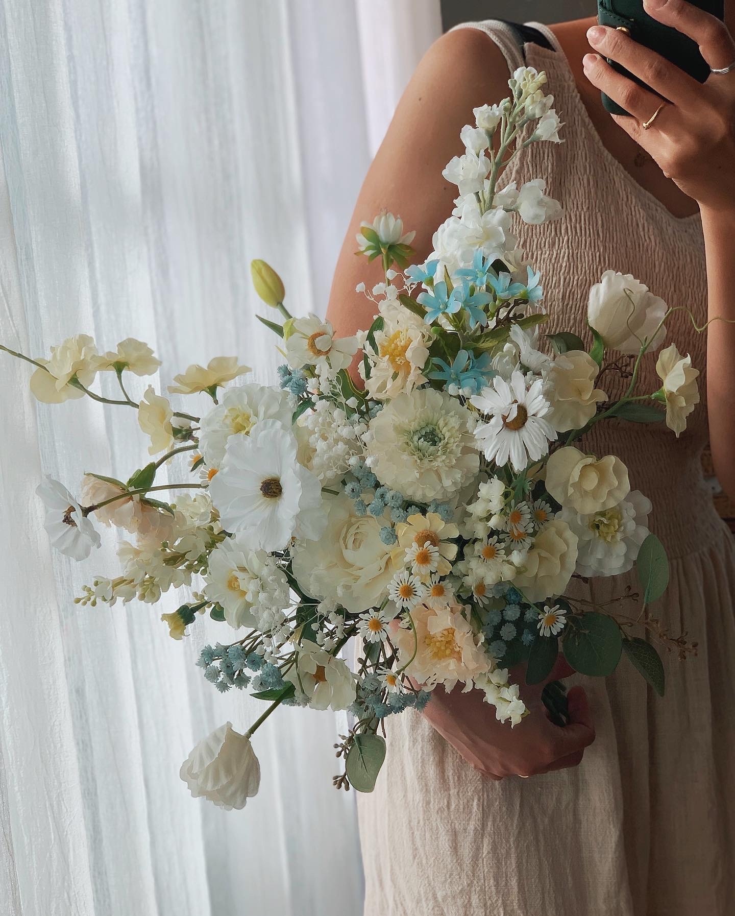 ウェディングブーケ 【オーダーメイド】ブートニアセット 胡蝶蘭