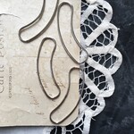 【2個】58×16mm/シルバー/ロングカーブフープパーツ
