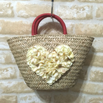 flower heart カゴバック