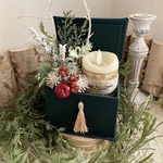 カルトナージュBOXキャンドル(冬)