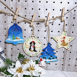 クリスマス🎄オーナメント　バーニーズマウンテンドッグ  ガーランド（4点セット）