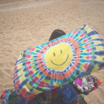 タイダイ染めバスタオル