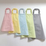 ストライプ 子供用エプロン  90～160cm【首回り・腰回りの紐選択可】