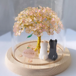 ガラスドーム入り　満開の桜