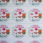 【送料無料】クリスマス⭐メッセージシール♥️1シート48枚