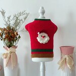 EMY's Gallery 猫服 ワンちゃん服　犬服 ペット服 カギ編み クリスマス　サンタ