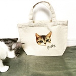 オーダーメイド  イラスト うちの子 ミニトート バッグ