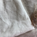 リネン生地 洗いざらしリネン100% 中厚 オフホワイト145×50cm〜