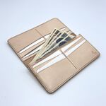 【選べるカラー】ロングウォレット　長財布（小銭入れ付）　牛ヌメ革