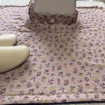 【草花シンフォニー🪻柔らかな優しさ】綿布トイレマット