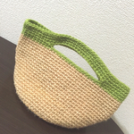 麻ひもマルシェバッグ