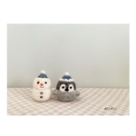 ペンギンさんと雪だるま