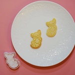 クッキー型　チワワ　仰向け