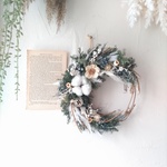 +*;:*Christmas*:;*+   クリスマスリース  Mサイズ  プリザーブドフラワーリース