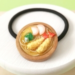 サクサクえび天うどん　ミニチュア　フェイクフード
