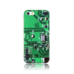 iPhone5/5s/se クリアソフトケース 電子回路柄