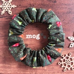 GREEN*↟⍋*↟⁡⁡Christmas tree猫シュシュ首輪