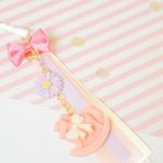 馬とお花のガーリーイヤホンジャック　001*ﾟ ゜ﾟ*☆