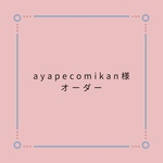 ayapecomikan様オーダー