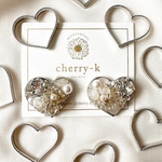再販なし！限定カラー登場！シルバーver...heart bijou pierce