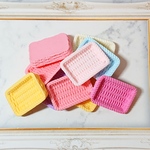 【素材】カラフルバスケット🧺のプラパーツ MIXセット 10個