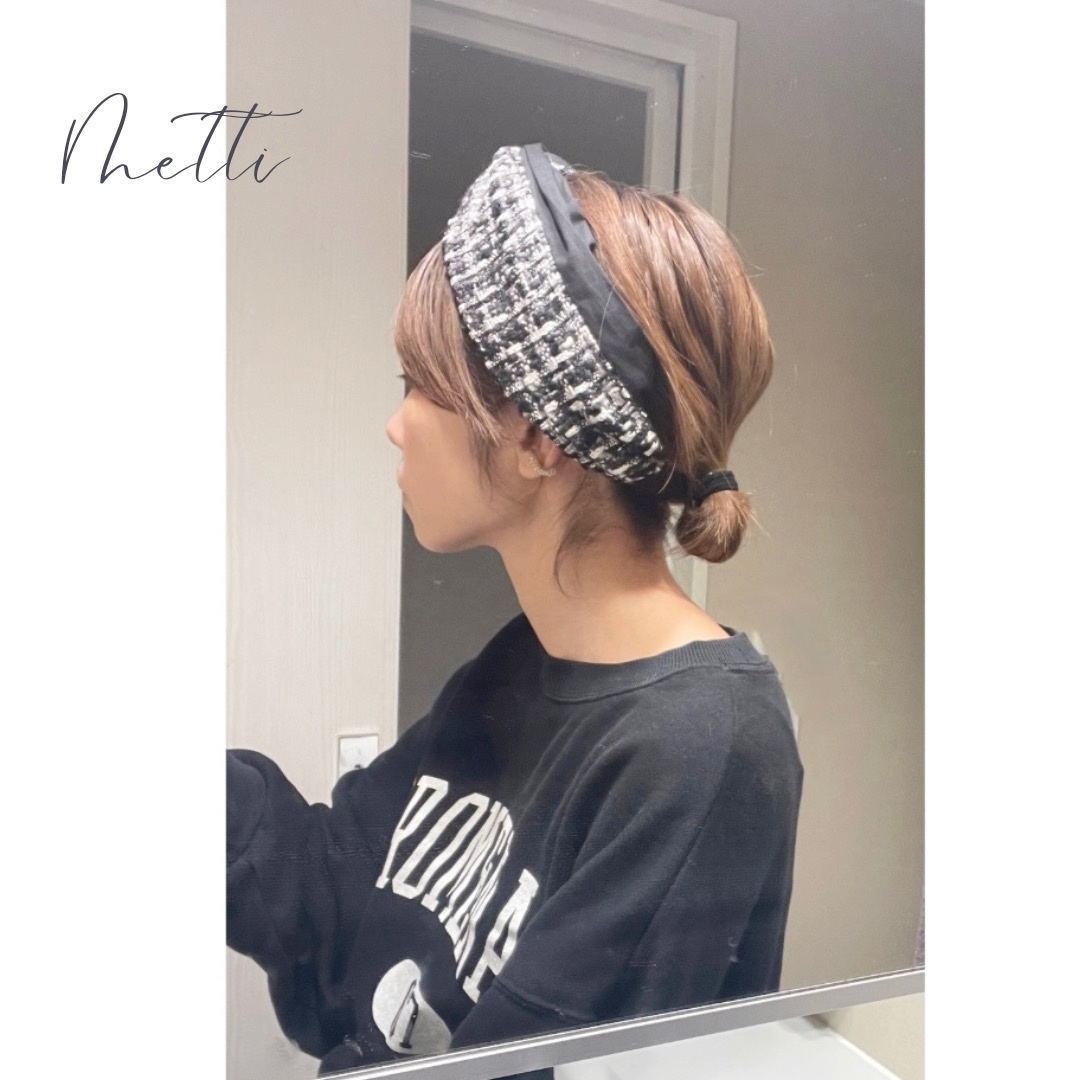 ツイード - ヘアアクセサリーの人気通販 | minne 国内最大級の