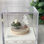 クリスマスキャンドル＊ホワイト