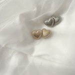 heart earring  ヘアゴム　イヤリング　キッズ　親子　卒園式　入園式　結婚式