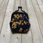 ＊SALE＊【ミモザ】がま口ポーチ S