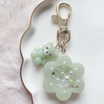 お花のシャカシャカキーホルダー＊