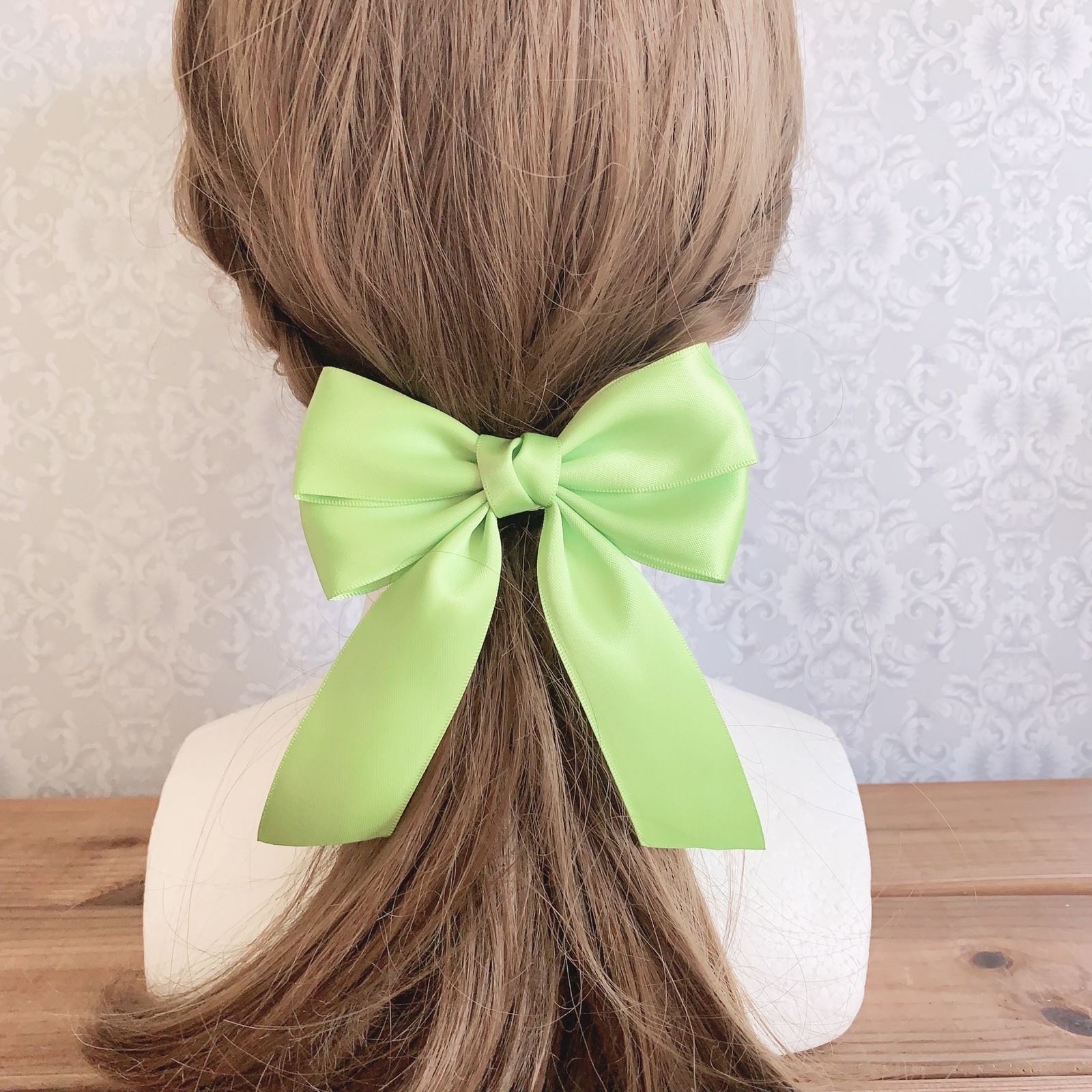 サテン♡シングル♡ビッグリボン シュシュ サテン ビッグ リボン : ZOZOTOWN Yahoo!店 - 通販