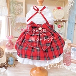 ラピス様オーダー専用カートです❣️タータンチェック　ツイードワンピース　うさ耳フードワンピース　お誕生日　家の子記念日