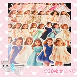♡コラージュ素材♡ 女の子 ダイカット MALAMA様 計30枚