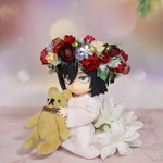 小人の花冠・ブッシュ・ド・ノエル（オビツ11サイズ）　布花