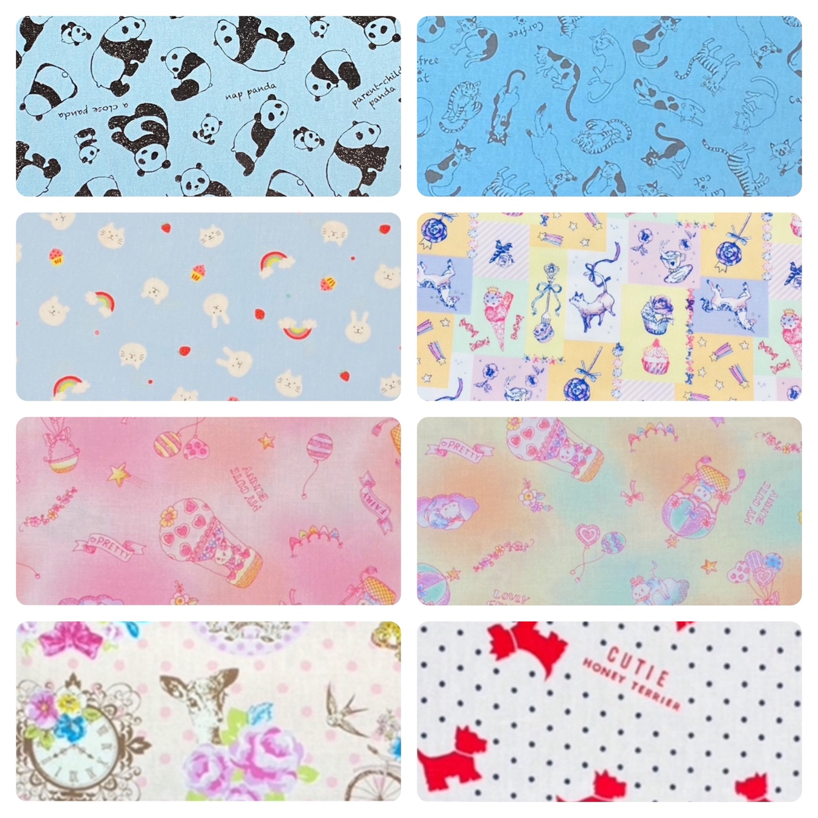 名前刺繍無料サービス】女の子柄☆入園入学セット〈オーダー受付